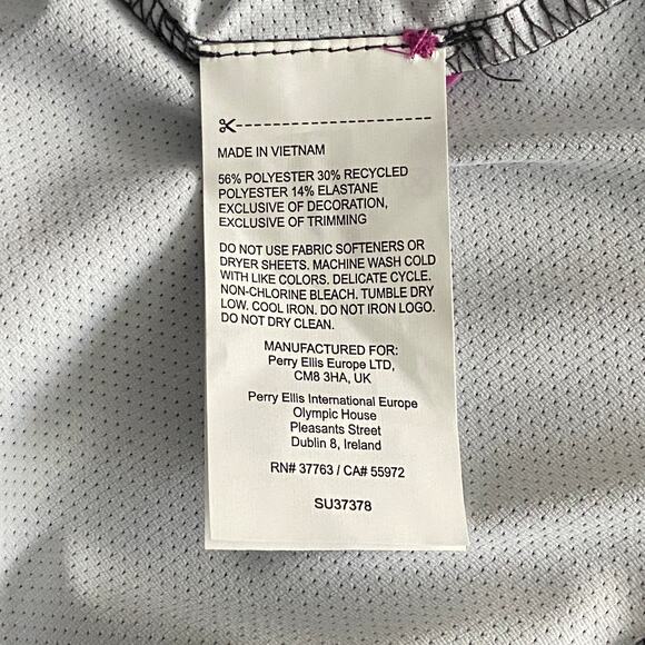 Callaway Men's Small Swing Tech Polo Shirt Sleeve UPF 50 Purple Orchid NEW - Picture 15 of 16